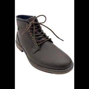 B52 By Bullboxer Men's Bennington Lace Up Casual Boot Brown - Medium
